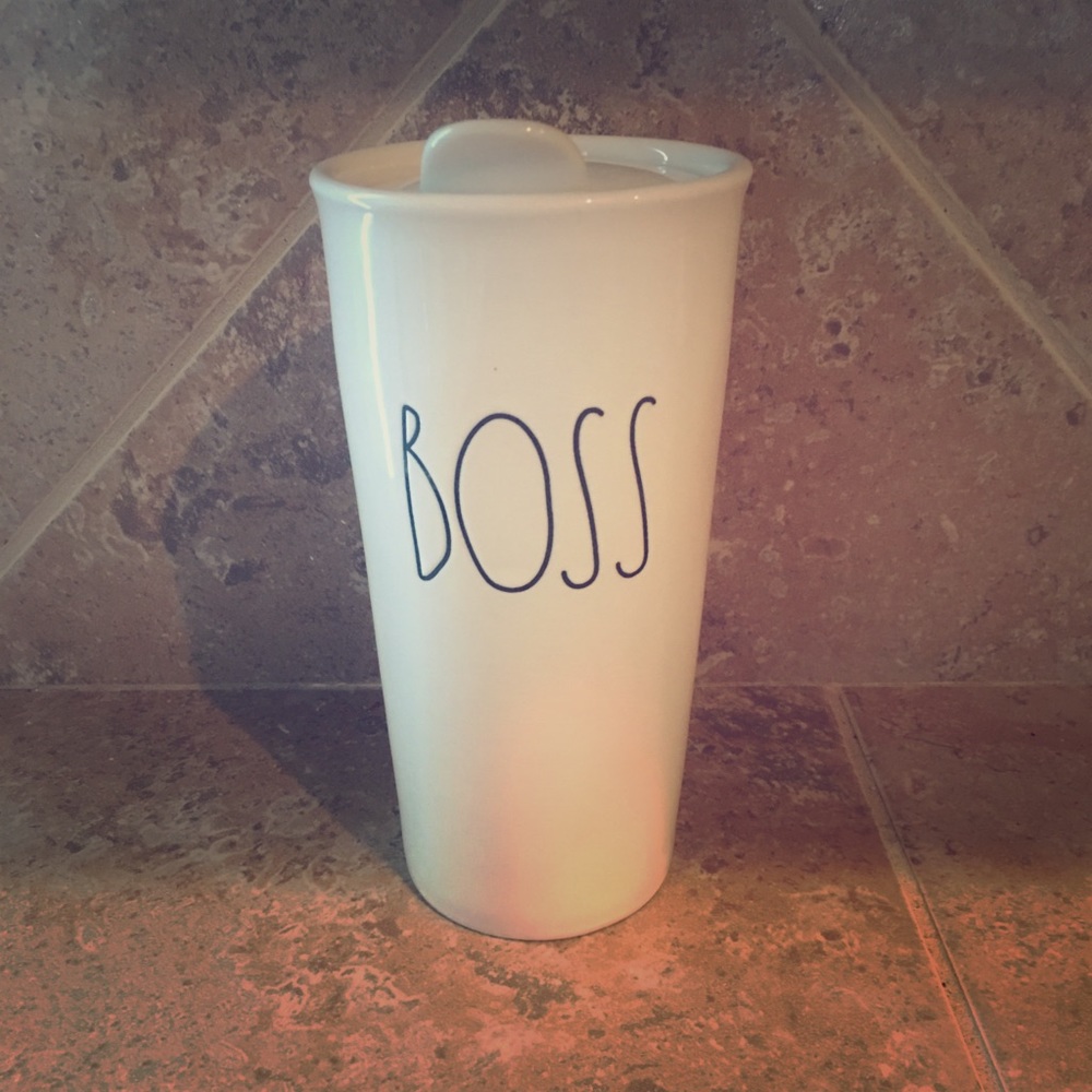 Rae Dunn travel mug